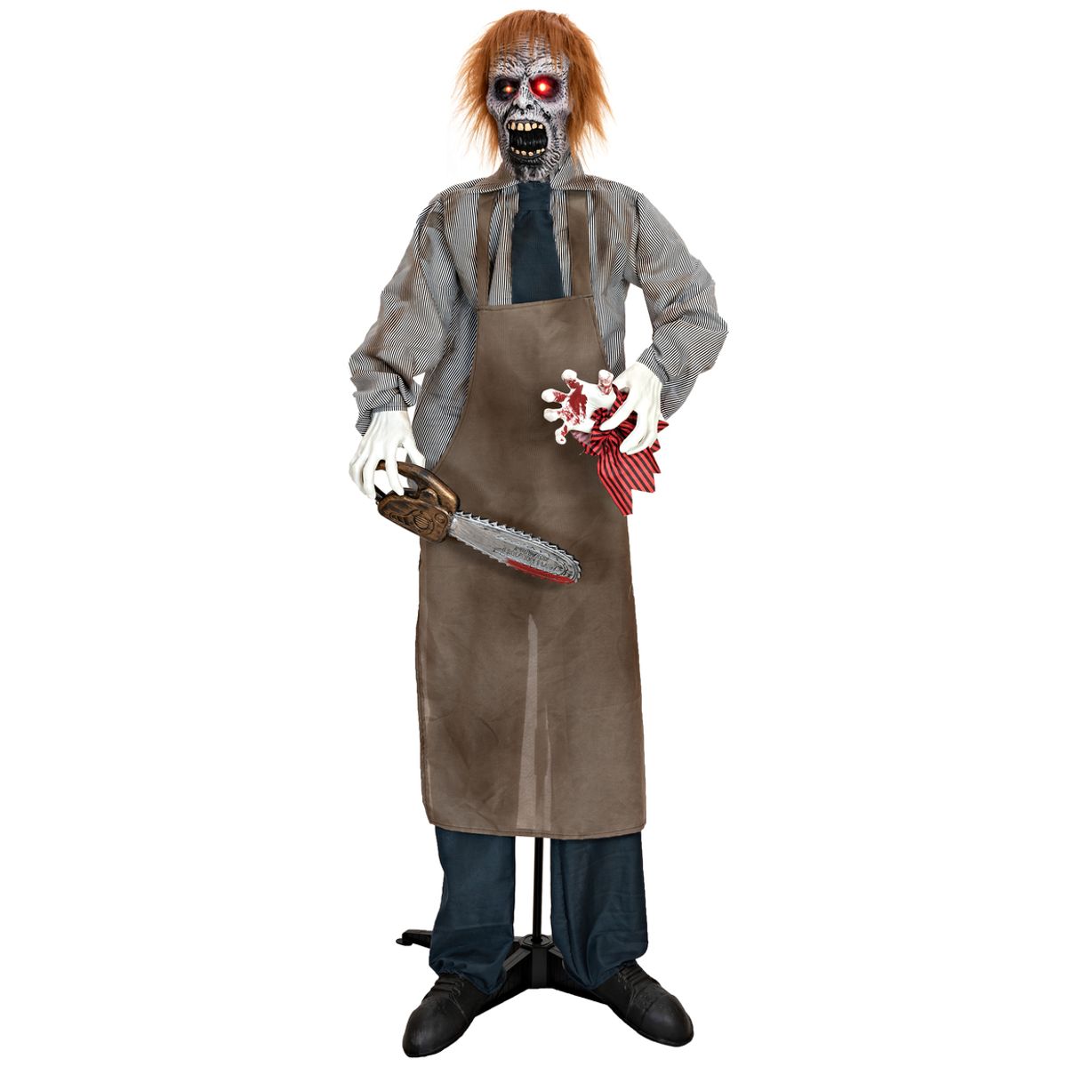 Halloween Full-size Zombie Figur med effekter - 170 cm