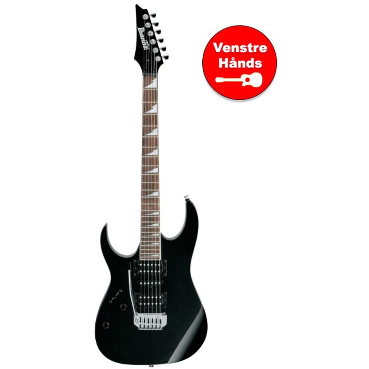 Ibanez GRG170DXL-BKN - Venstrehåndet