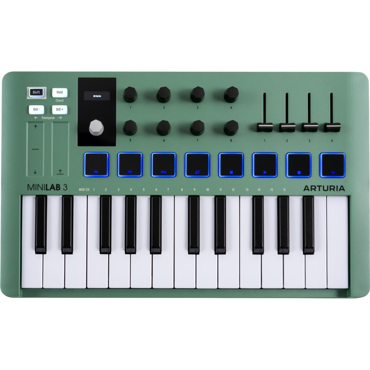 Arturia MiniLab 3 Midi Keyboard - Mint