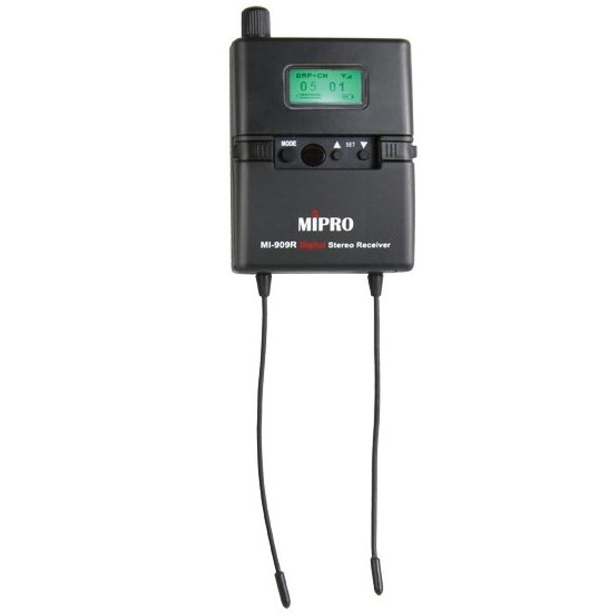 Mipro MI-909R - Digital In-ear bodypack Modtager - 5E / 480-544 MHz