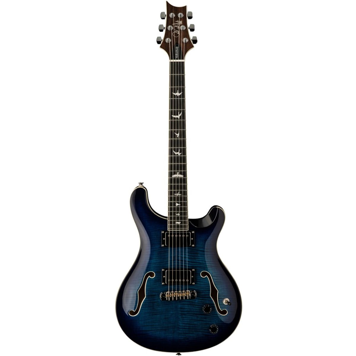 PRS SE Hollowbody-II Elguitar - Faded Blue Burst