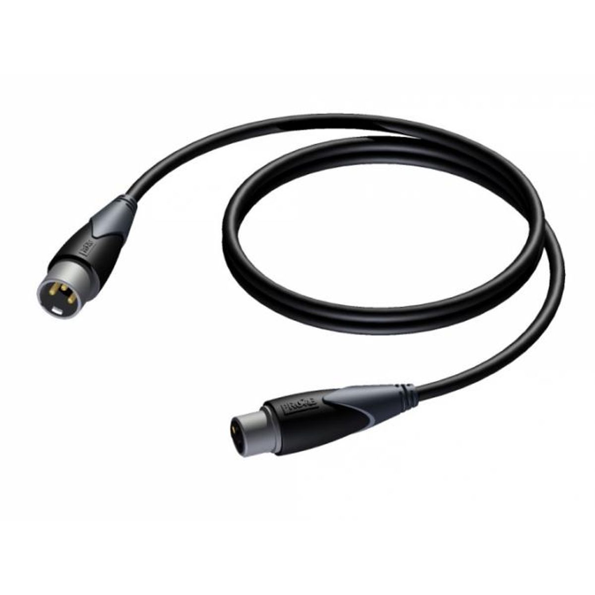 Procab CLA901 - XLR 3Pol Han til Hun kabel 10 meter