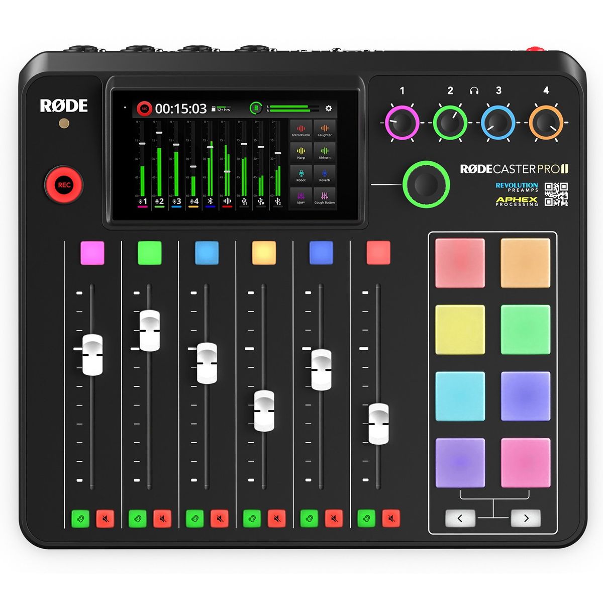 RØDE Rødecaster Pro II podcast mixer