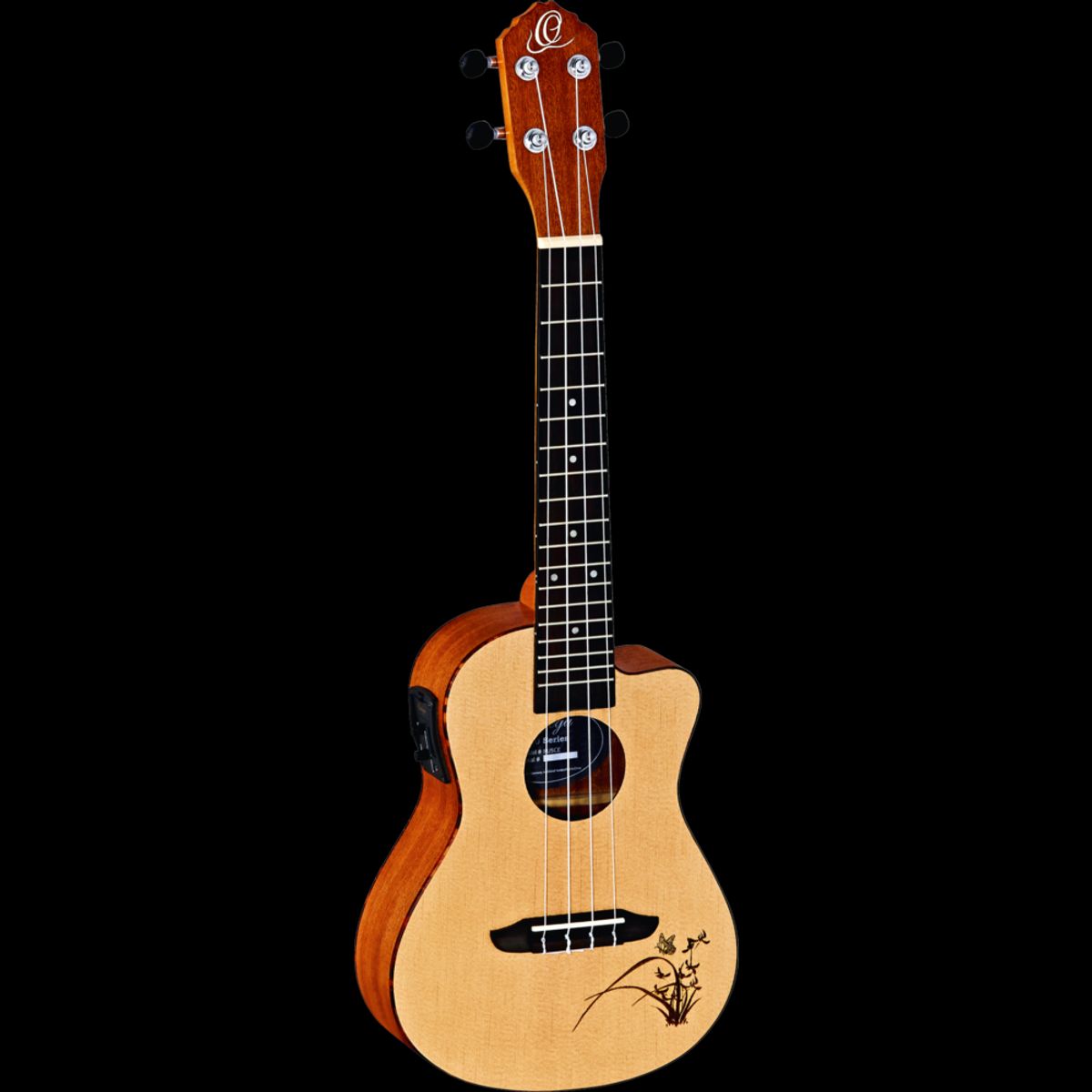 Ortega RU5CE Concert Ukulele med pickup