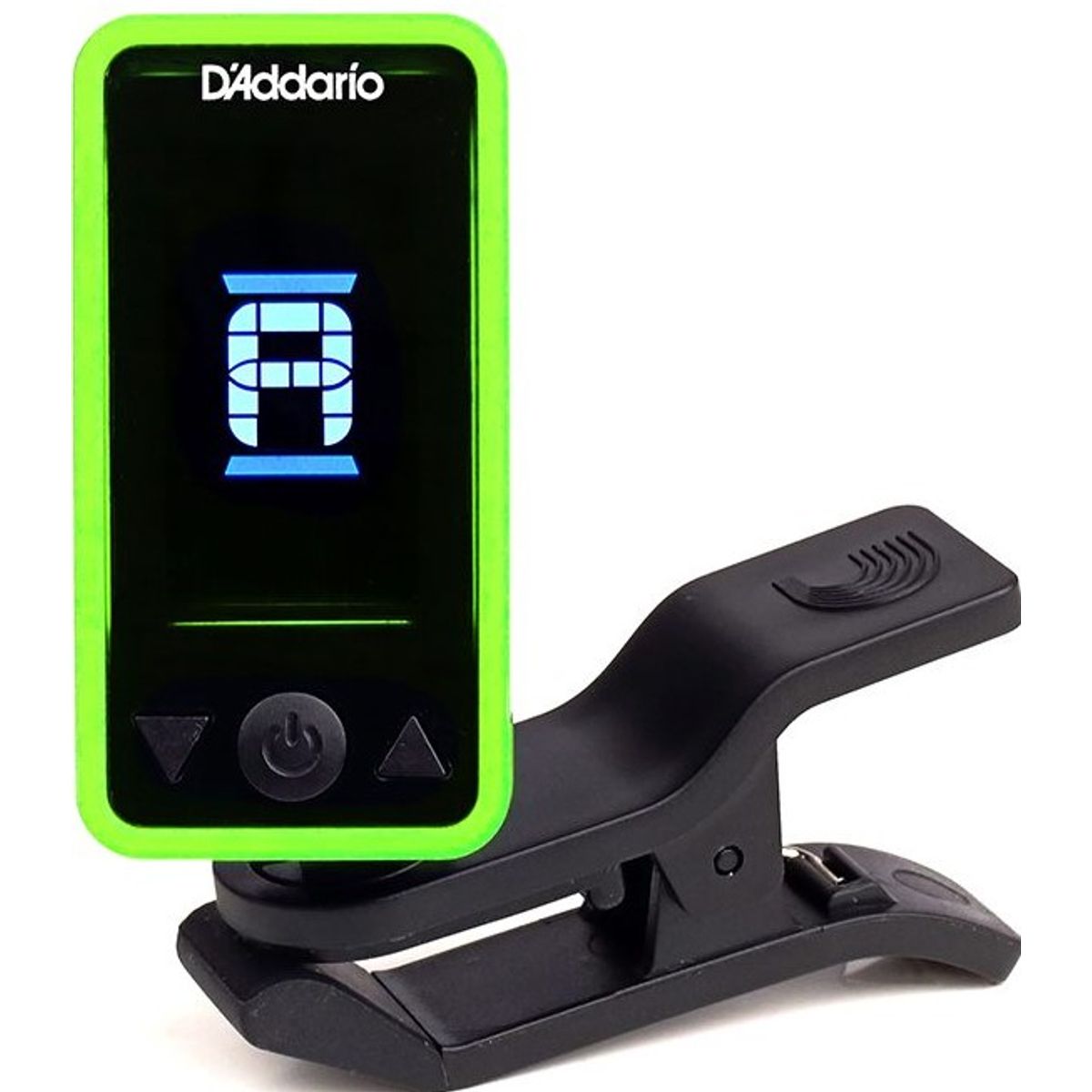 D'Addario Eclipse Tuner til guitar og el-bas Grøn