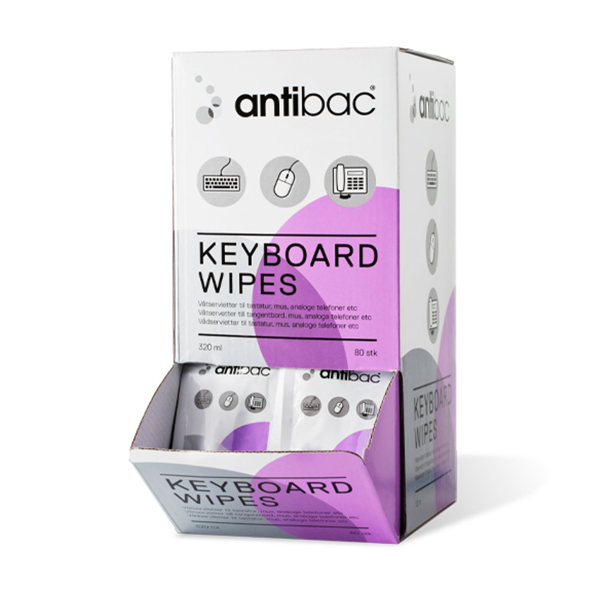 Antibac Keyboard Wipes