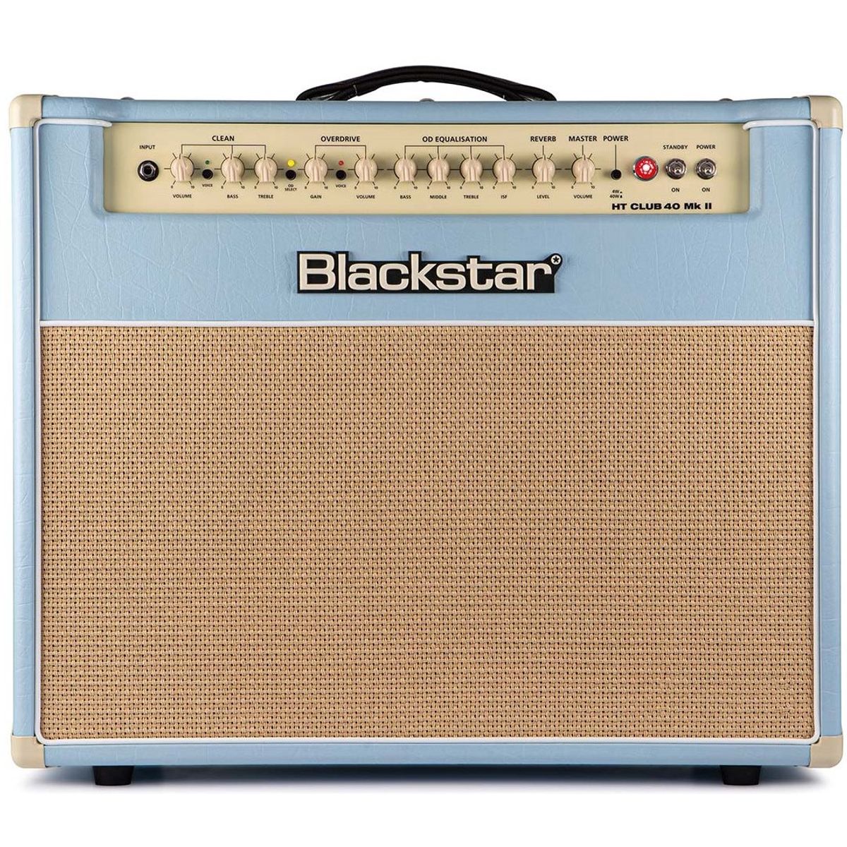 Blackstar HT Club40 MKII Black & Blue El-guitar Combo Forstærker