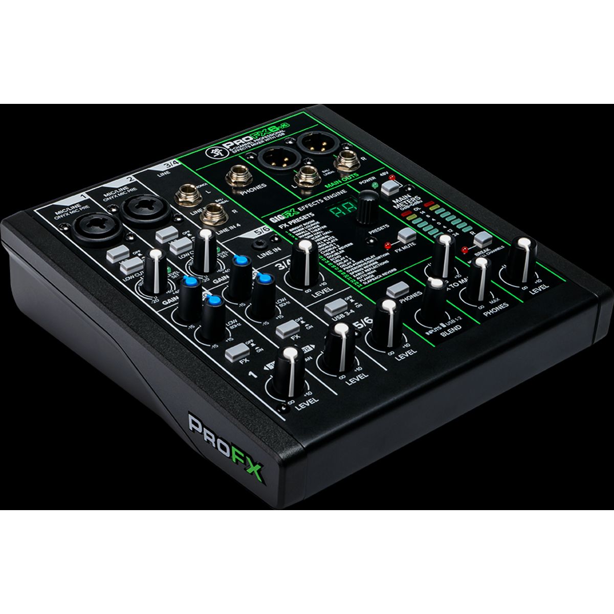 Mackie ProFX6v3 - 6- kanals mixer with FX and USB