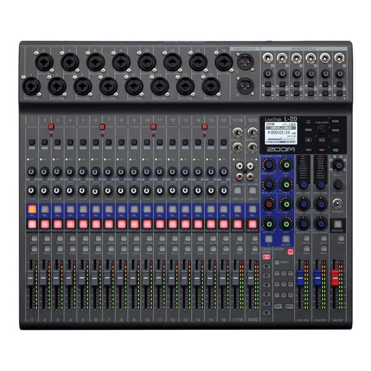 Zoom LiveTrak L-20 Mixer