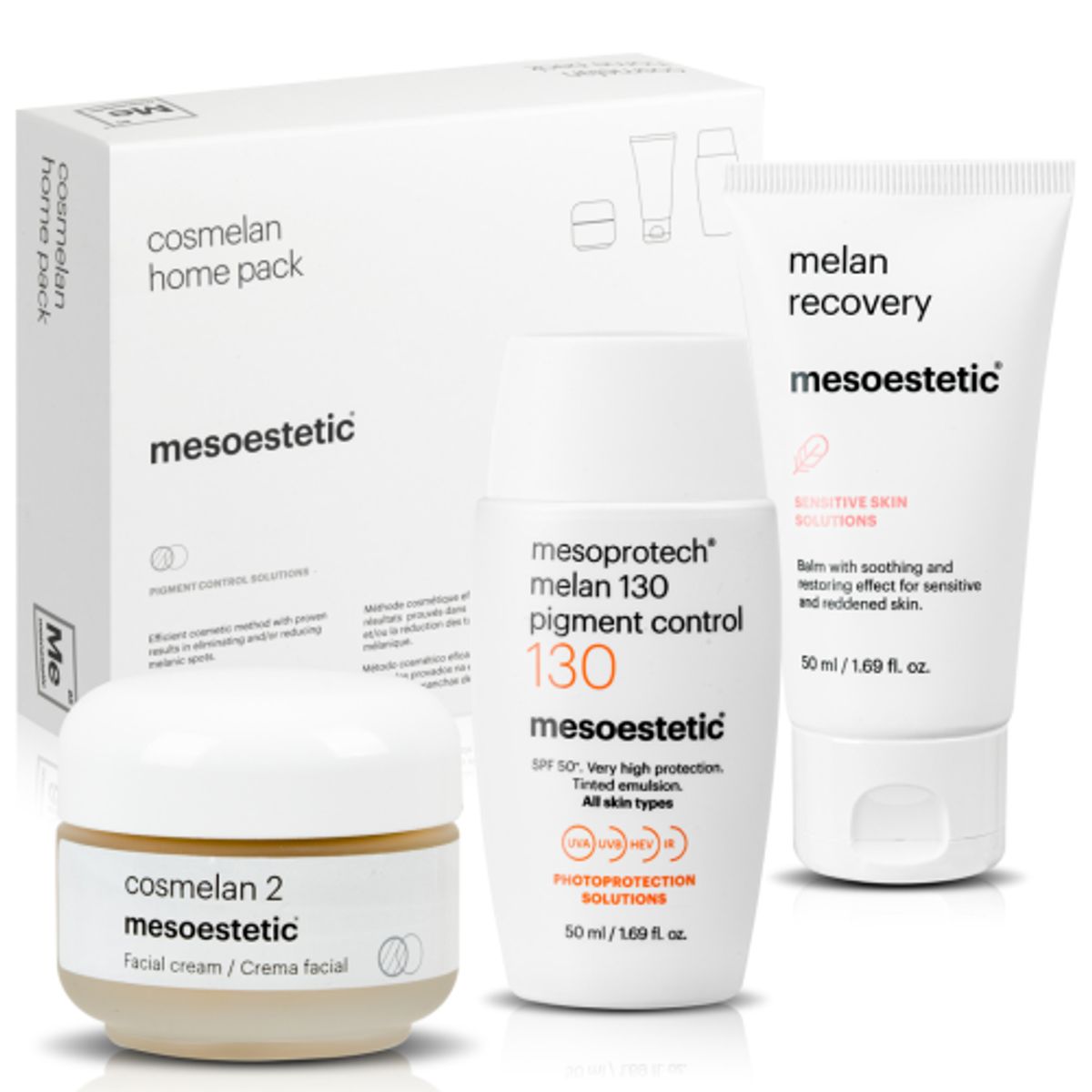 Mesoestetic cosmelan home pack - sampak