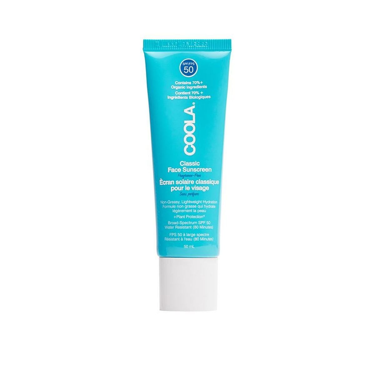 COOLA Classic Face Lotion Fragrance-Free SPF 50 - 50 ml