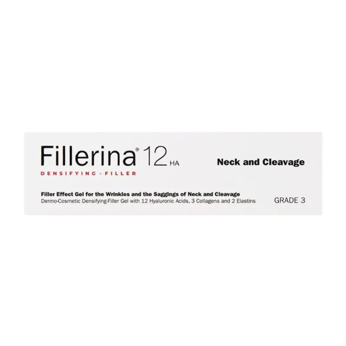 Fillerina12HA Specific Zones Neck and Cleavage Grade 3 - 30 ml