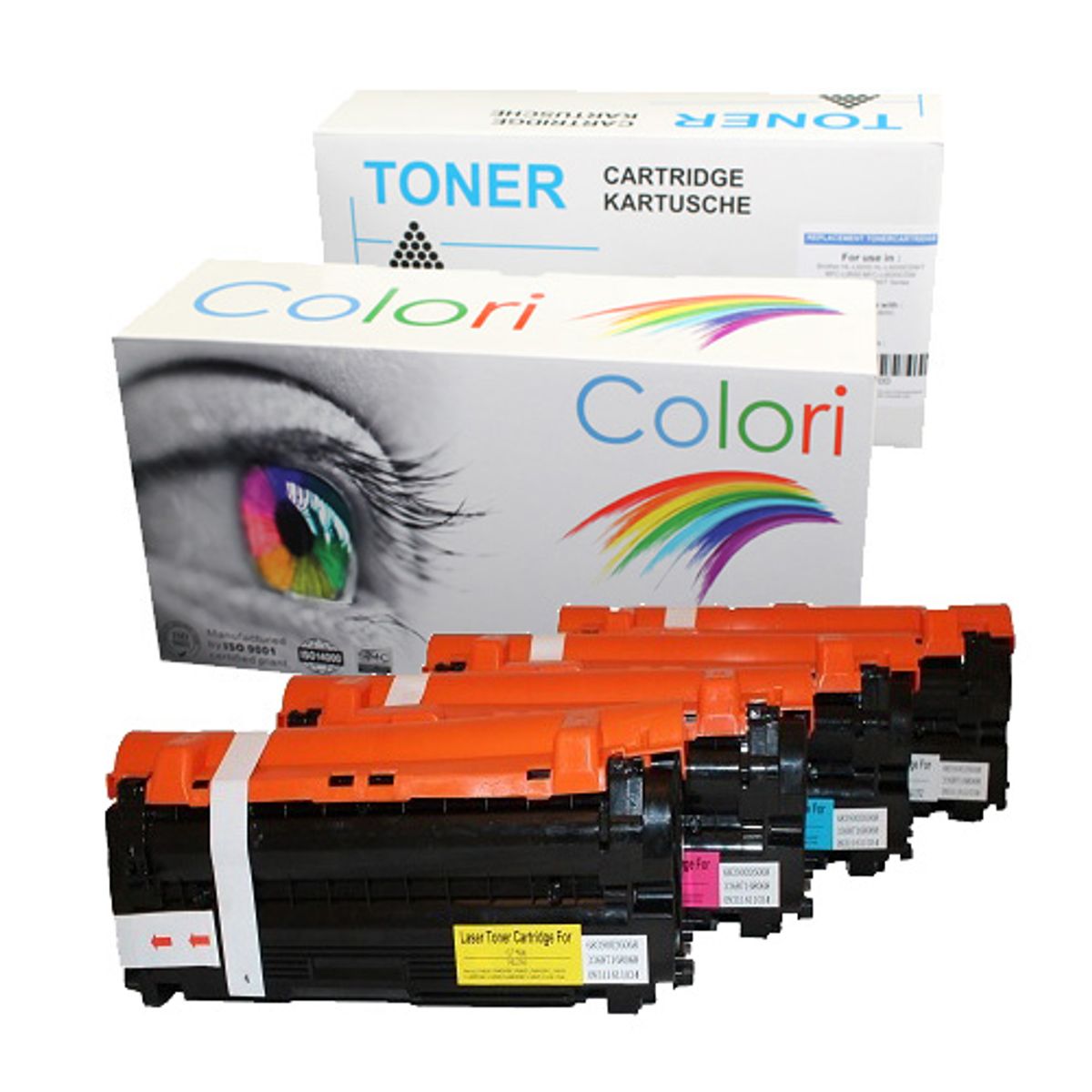 Printer Toner, Samsung, Sæt, CLP680