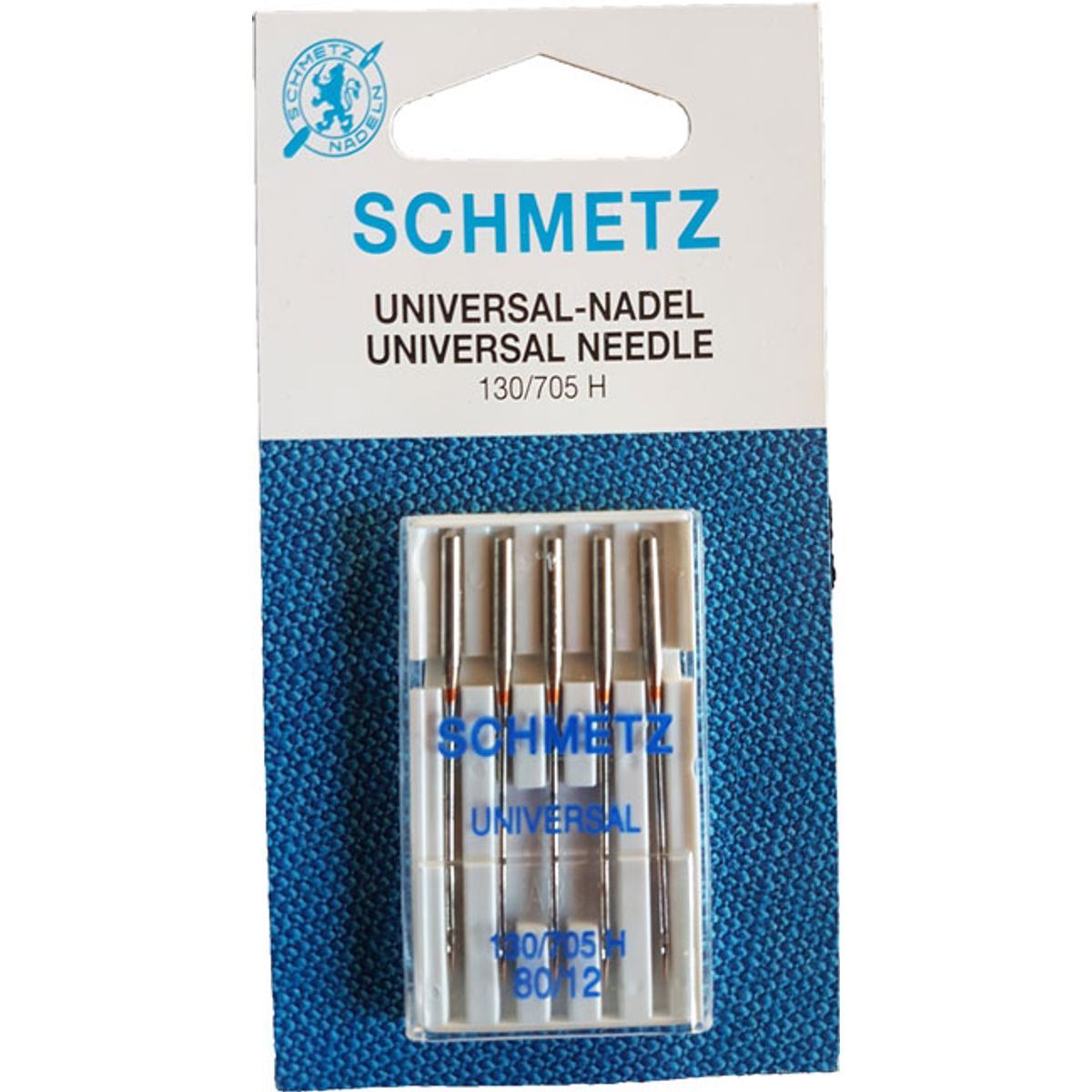 Schmetz universal symaskinnåle - Standard Flad kolbe