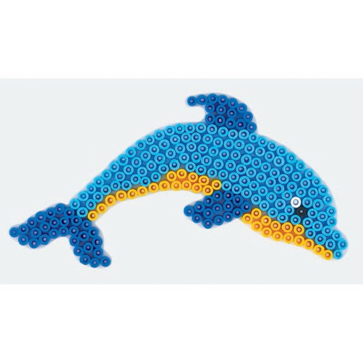 Hama stiftplade delfin