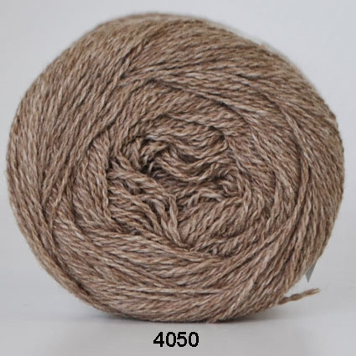 Hjertegarn Organic 350 -fv 4050 Mørk beige