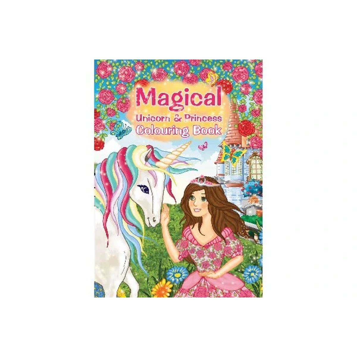 Malebog A4 Magical Unicorn & Princess 16 sider - 789861