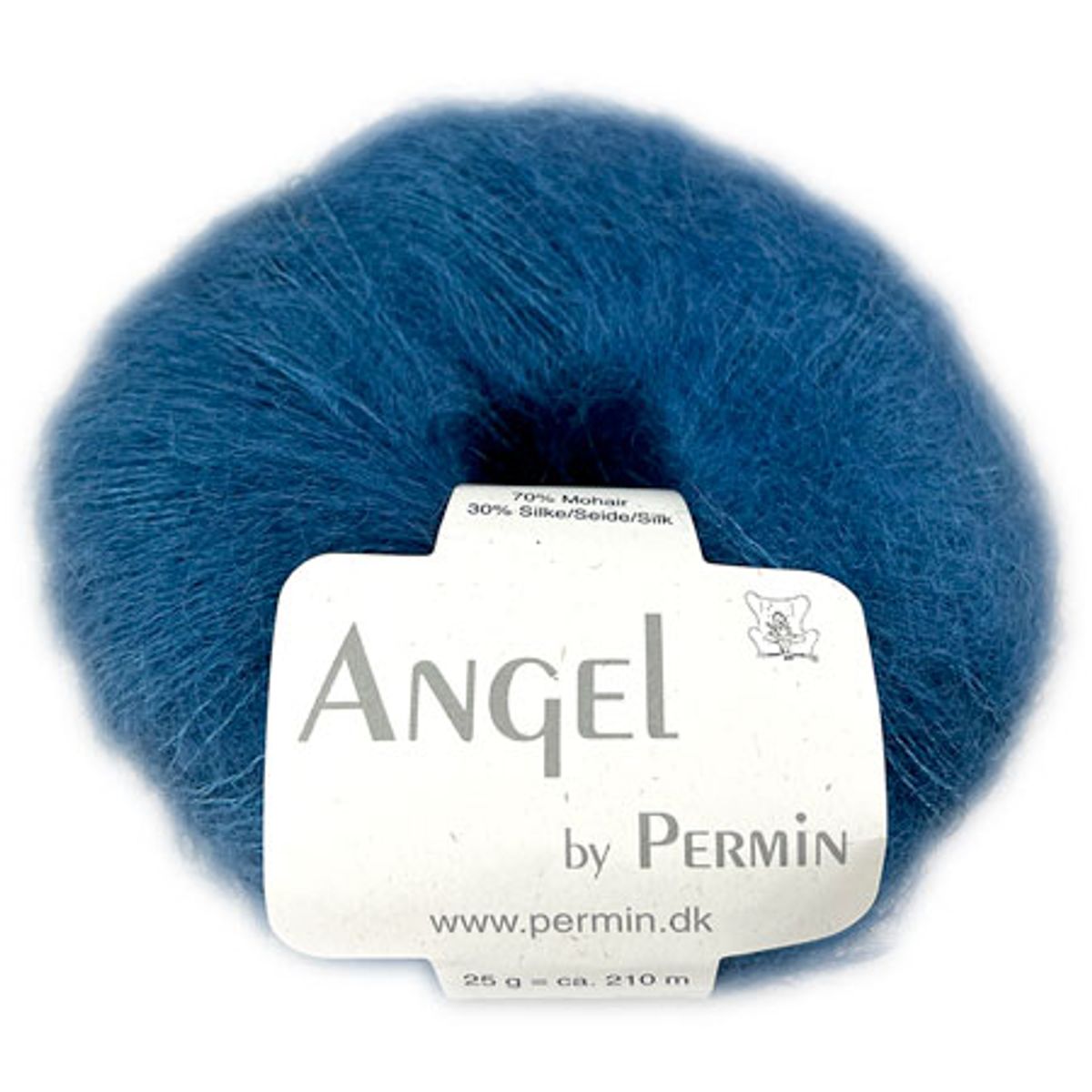 Angel Permin - Mohair og silkegarn - 884118 Blå