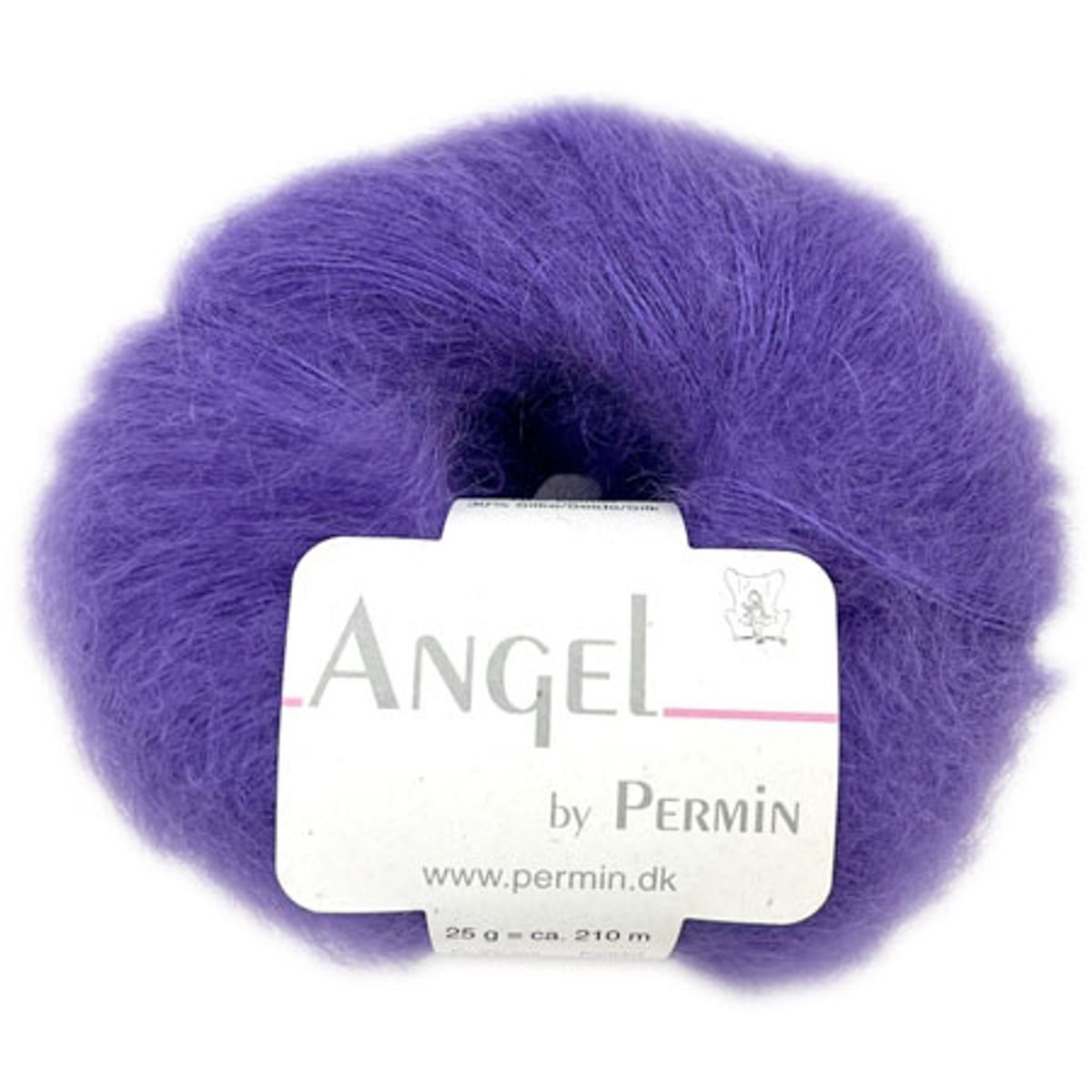 Angel Permin - Mohair og silkegarn - 8841102 Pansy Lilla