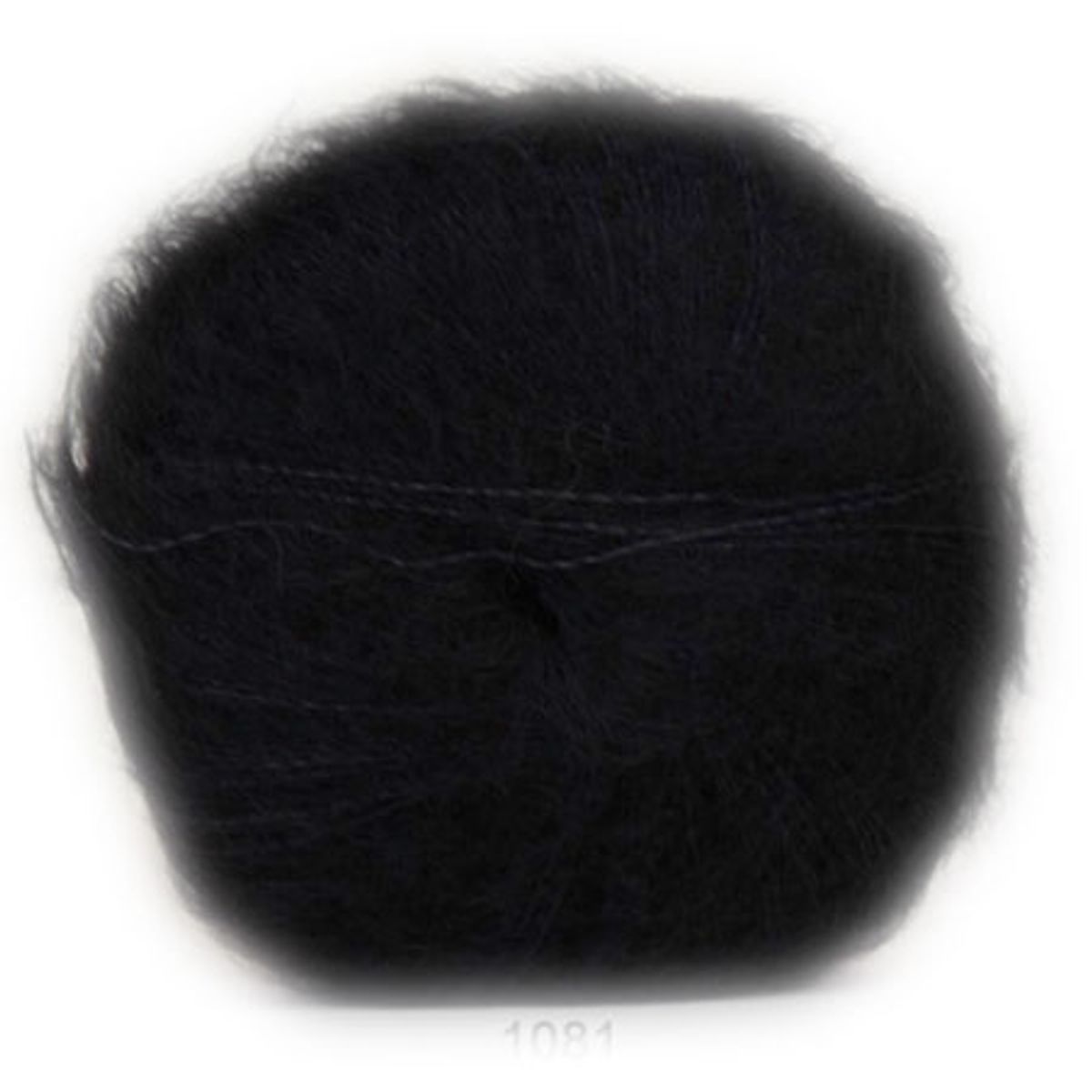 Hjertegarn Silk Kid Mohair Garn - fv 1081 Sort