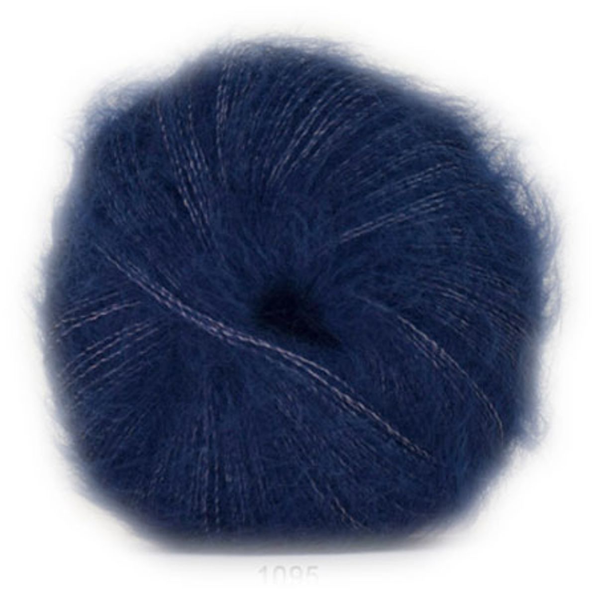 Hjertegarn Silk Kid Mohair Garn - fv 1095 Mørk Blå