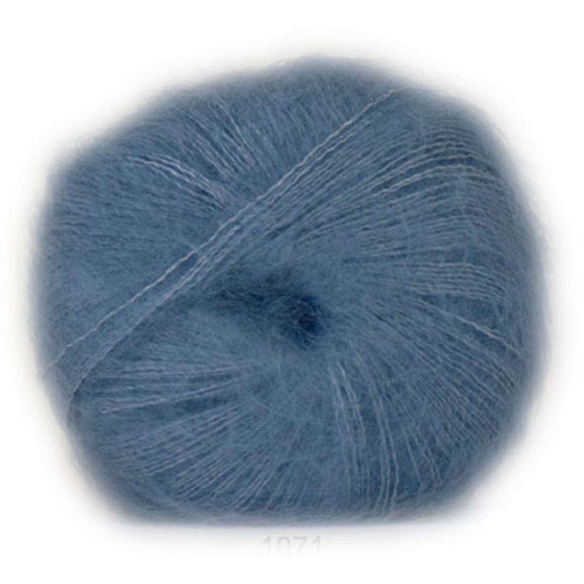 Hjertegarn Silk Kid Mohair Garn - fv 1071 Due Blå