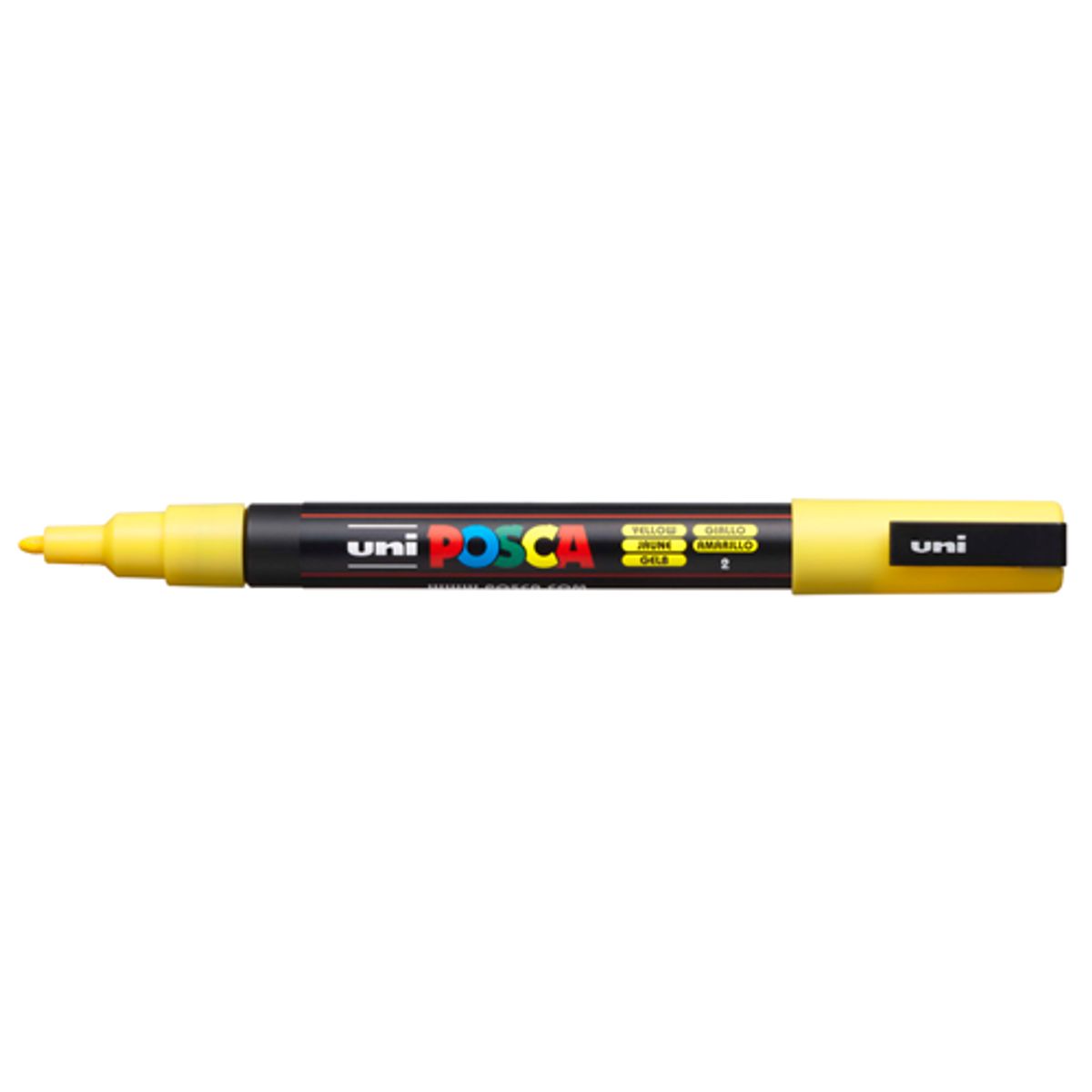 Posca Tusser - PC-3M 0,9 - 1,3 mm 1 stk Gul 2