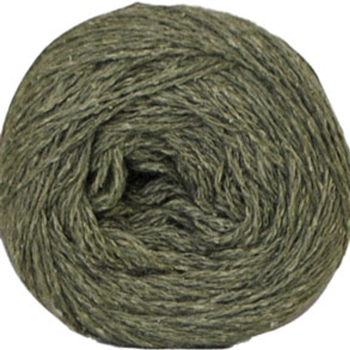 Hjertegarn Wool silk garn - fv 3027 Jagt Grøn