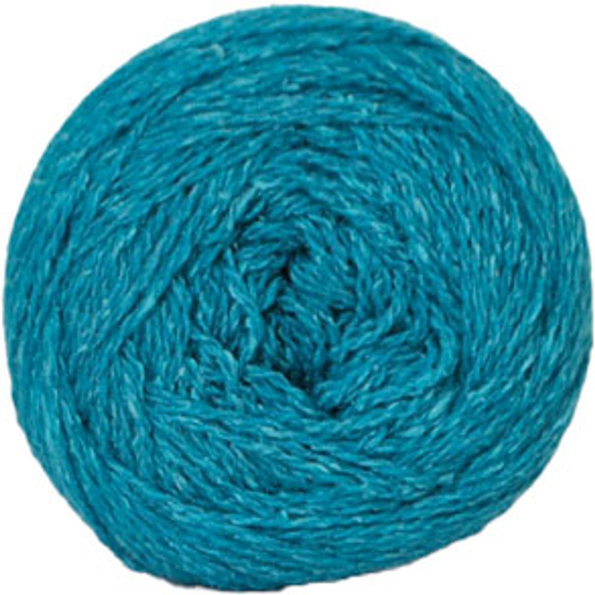 Hjertegarn Wool silk garn -fv 3021 Mørk Turkis