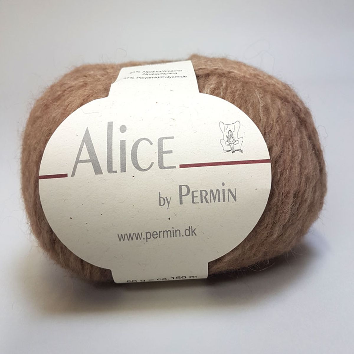 Alice Permin - Alpaca Uldgarn - fv 26 Camel