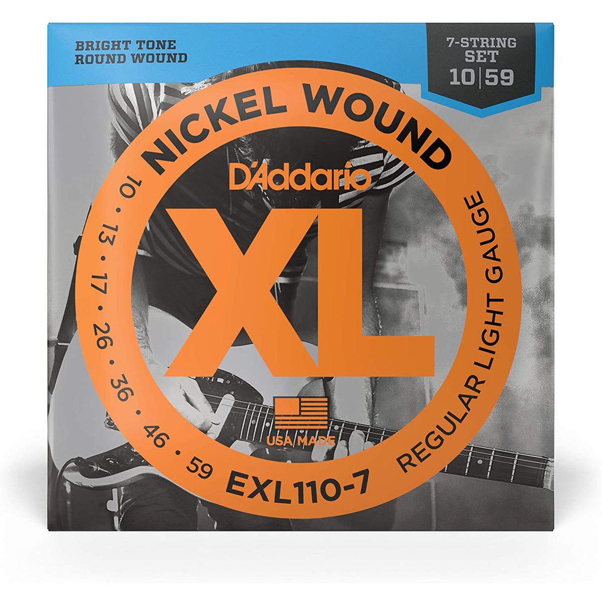 D'Addario EXL110-7