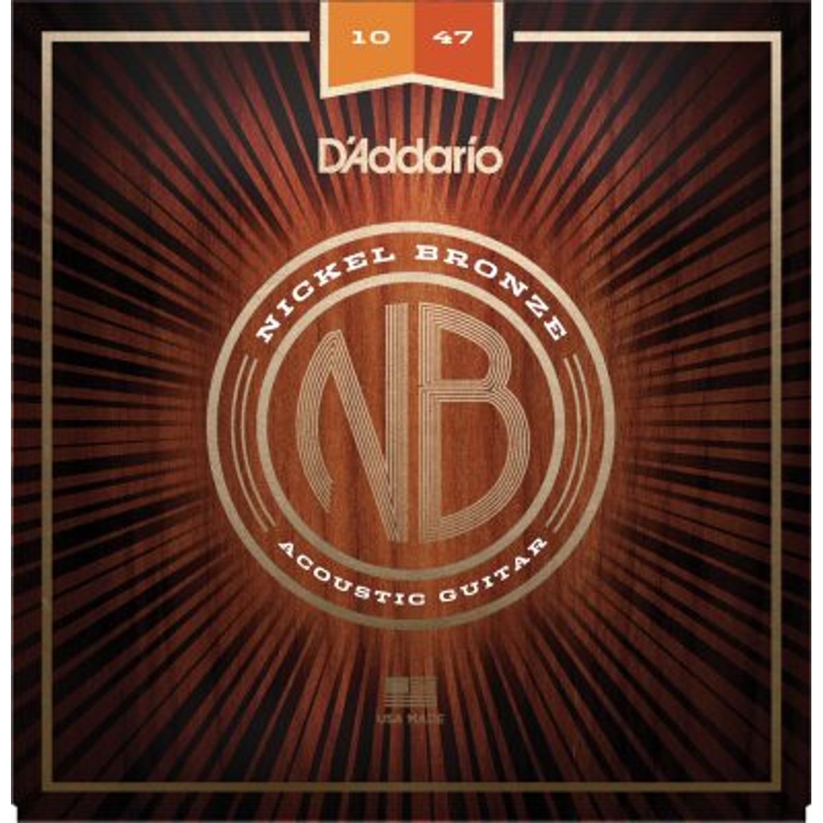 D'Addario NB1047 Nickel Bronze 10-47