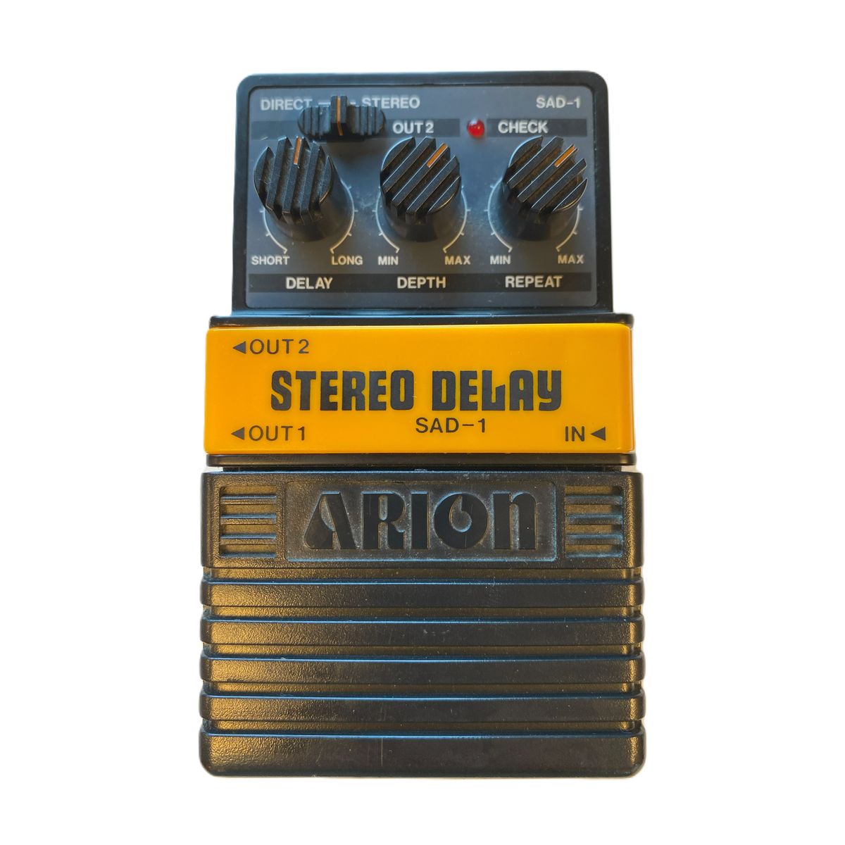 (BRUGT) Arion SAD-1 Stereo Delay 80´er Effektpedal