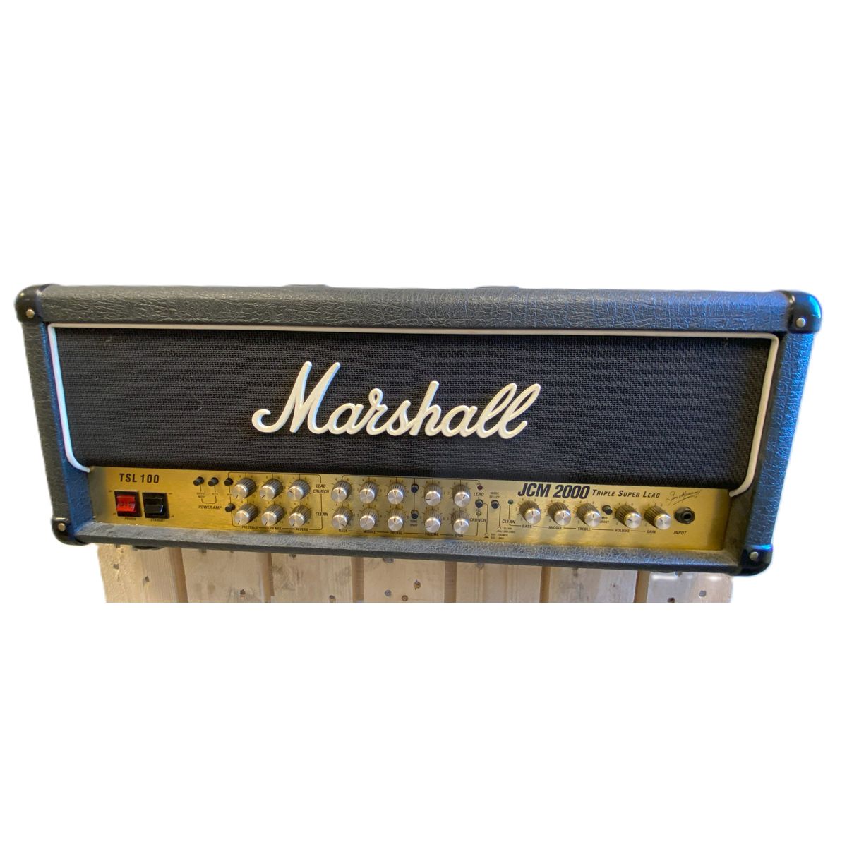 (BRUGT) Marshall JCM 2000 TSL 100 Triple Super Lead 3-Channel 100-Watt Guitar Amp Head