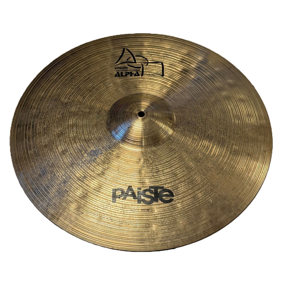 (BRUGT) Paiste Alpha 20 Full ride