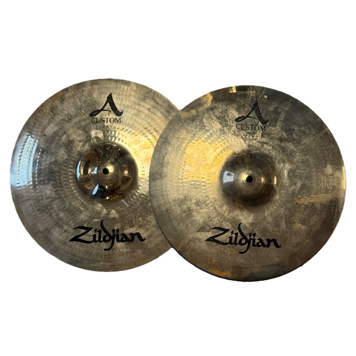 (BRUGT) Zildjian A custom 14 Hi-hat