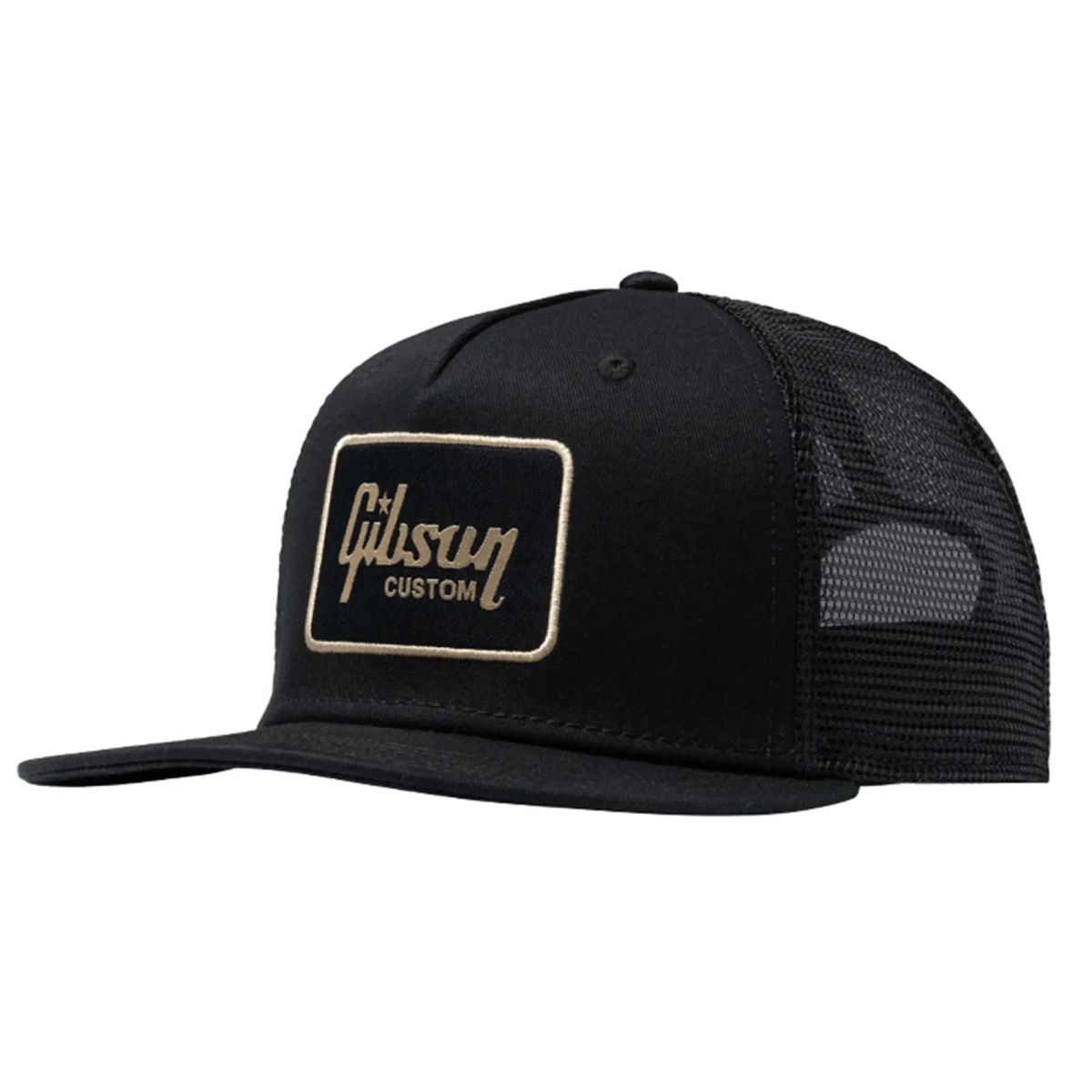 Gibson Gold Star Trucker Hat Black