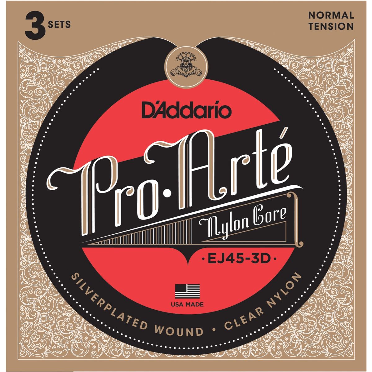 D'Addario EJ45-3D