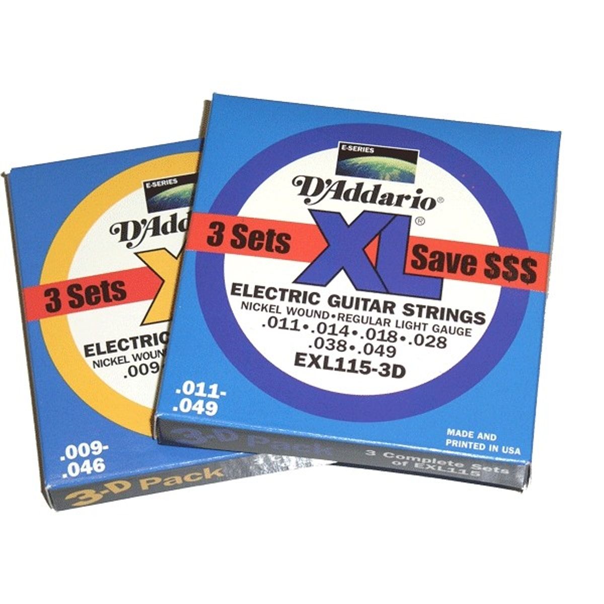 D'Addario EXL115-3D