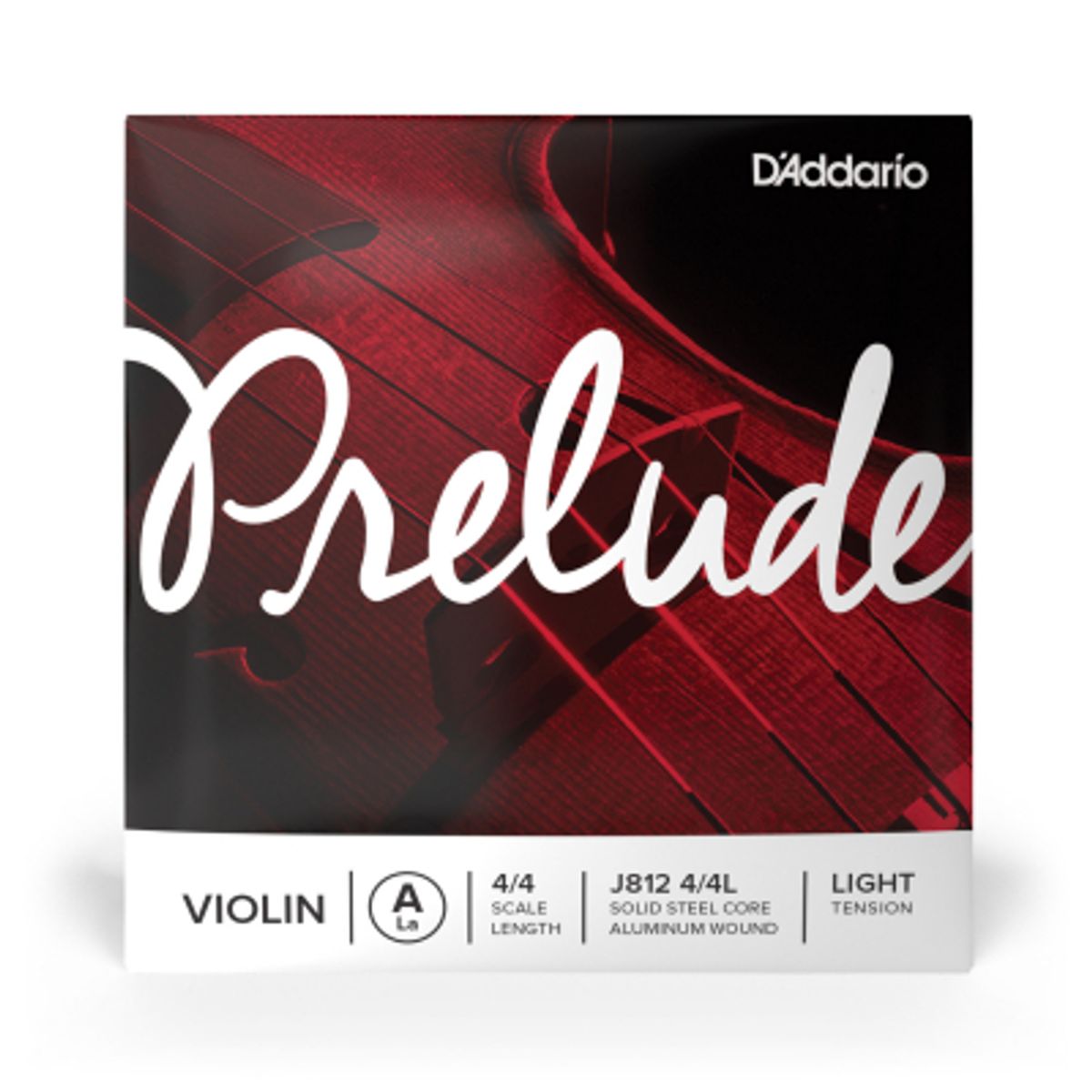 D'Addario Prelude J813 4/4L Enkelt streng D