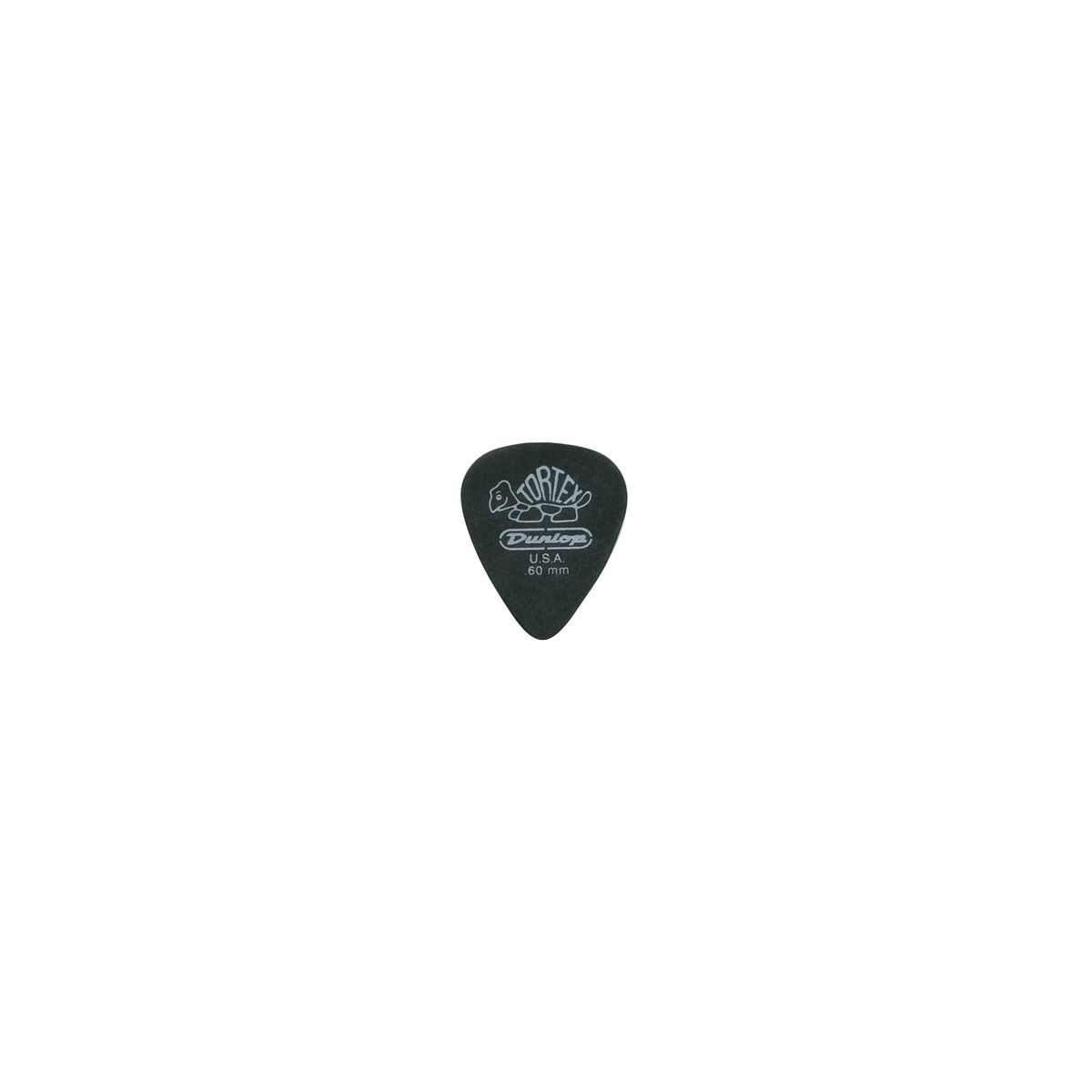 Dunlop Tortex Pitch Black Standard 0.60mm 72 pak