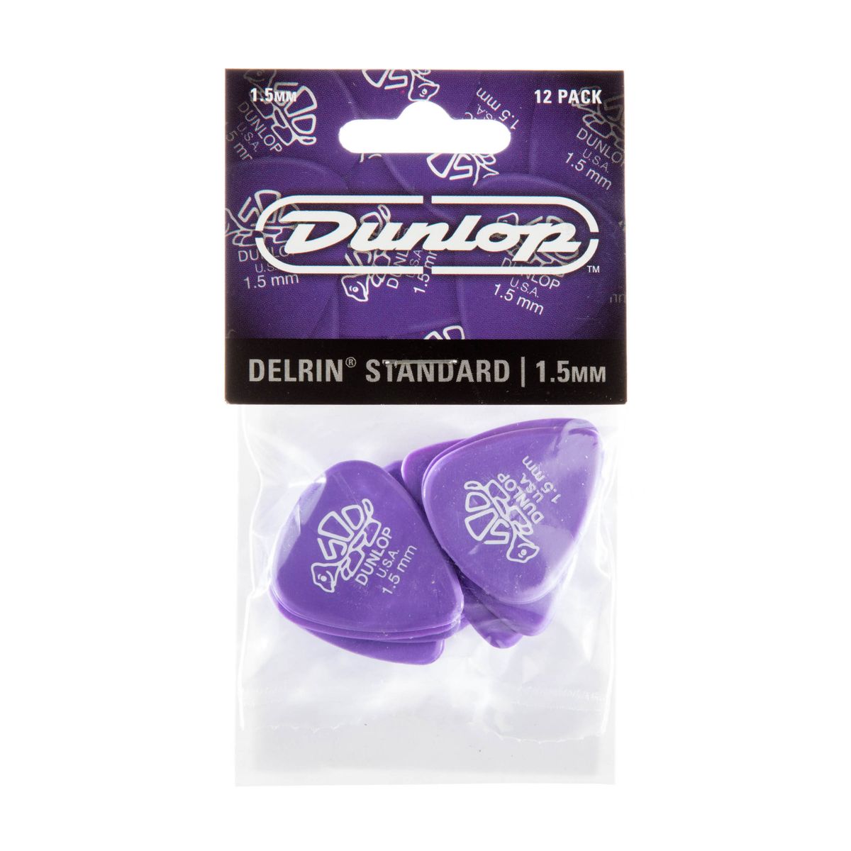 Dunlop 41P1.50 Delrin 500 Standard 12/PLYPK