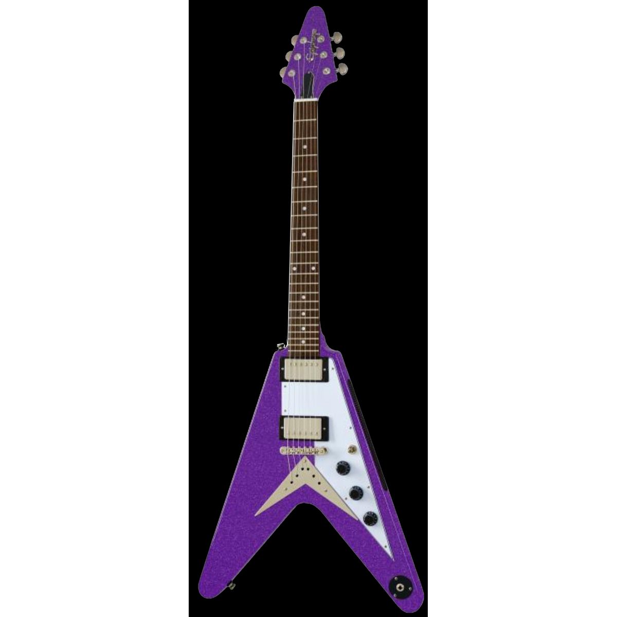 Epiphone Exclusive Flying V Purple Sparkle