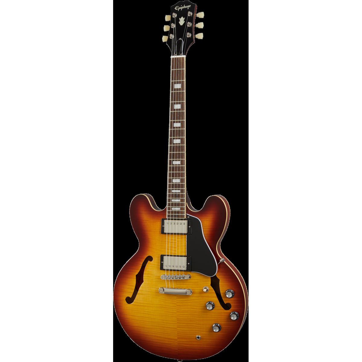 Epiphone ES-335 Figured Raspberry Tea Burst