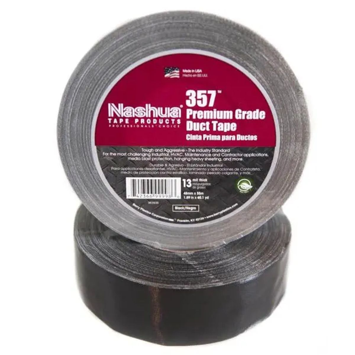 Nashua 357 Gaffatape - 48mm X 55m Sort