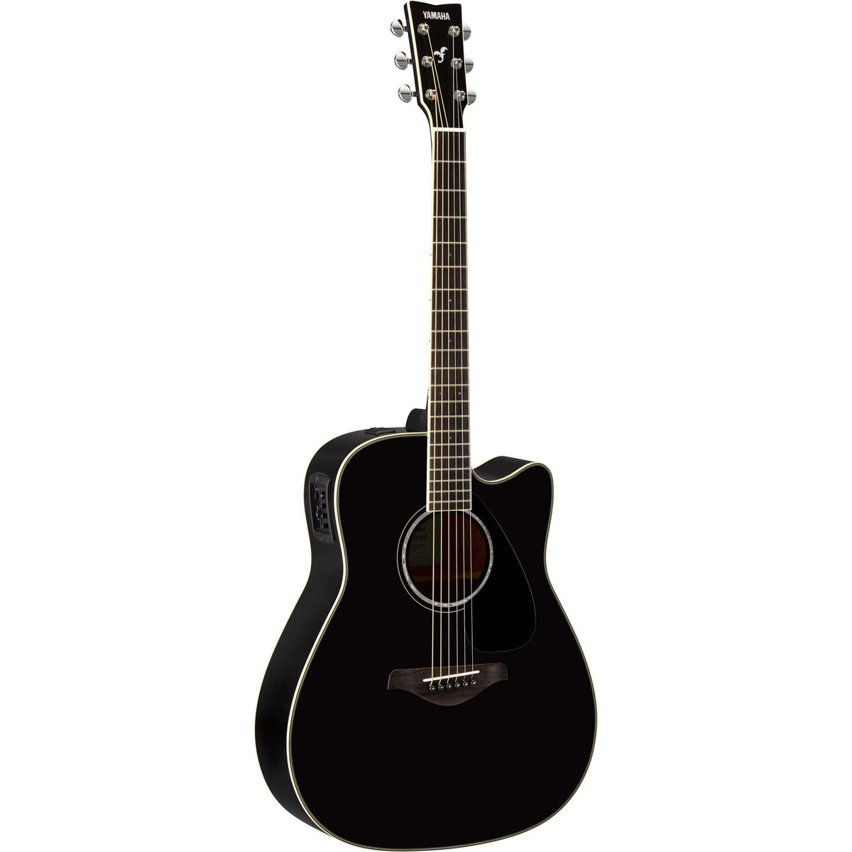 Yamaha FGX830C Western Guitar Sort