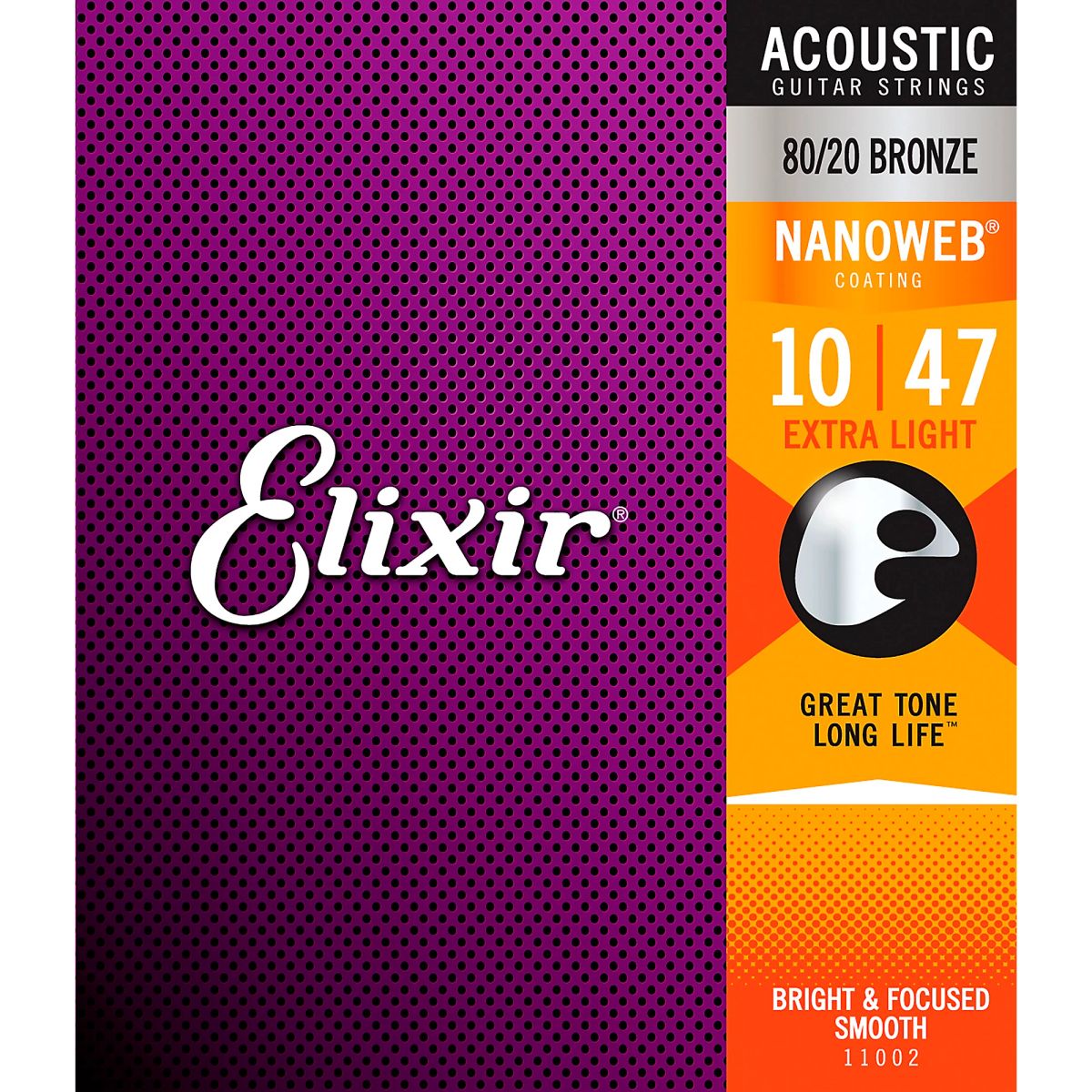 Elixir Nanoweb 80/20 Bronze 10-47 Extra Light (11002)