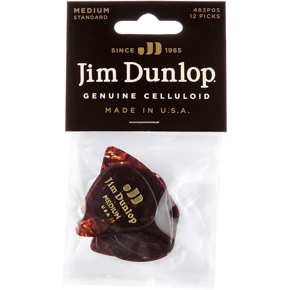 Jim Dunlop Shell Classics Medium 12 Pack