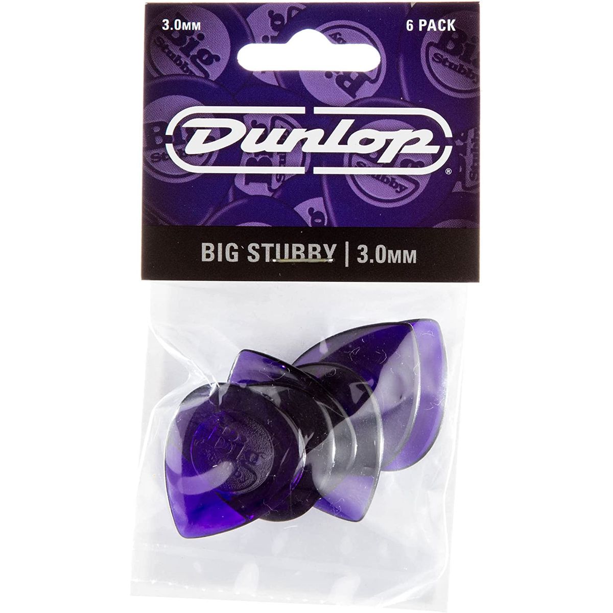 Dunlop Big Stubby 6 Pack 3.0mm