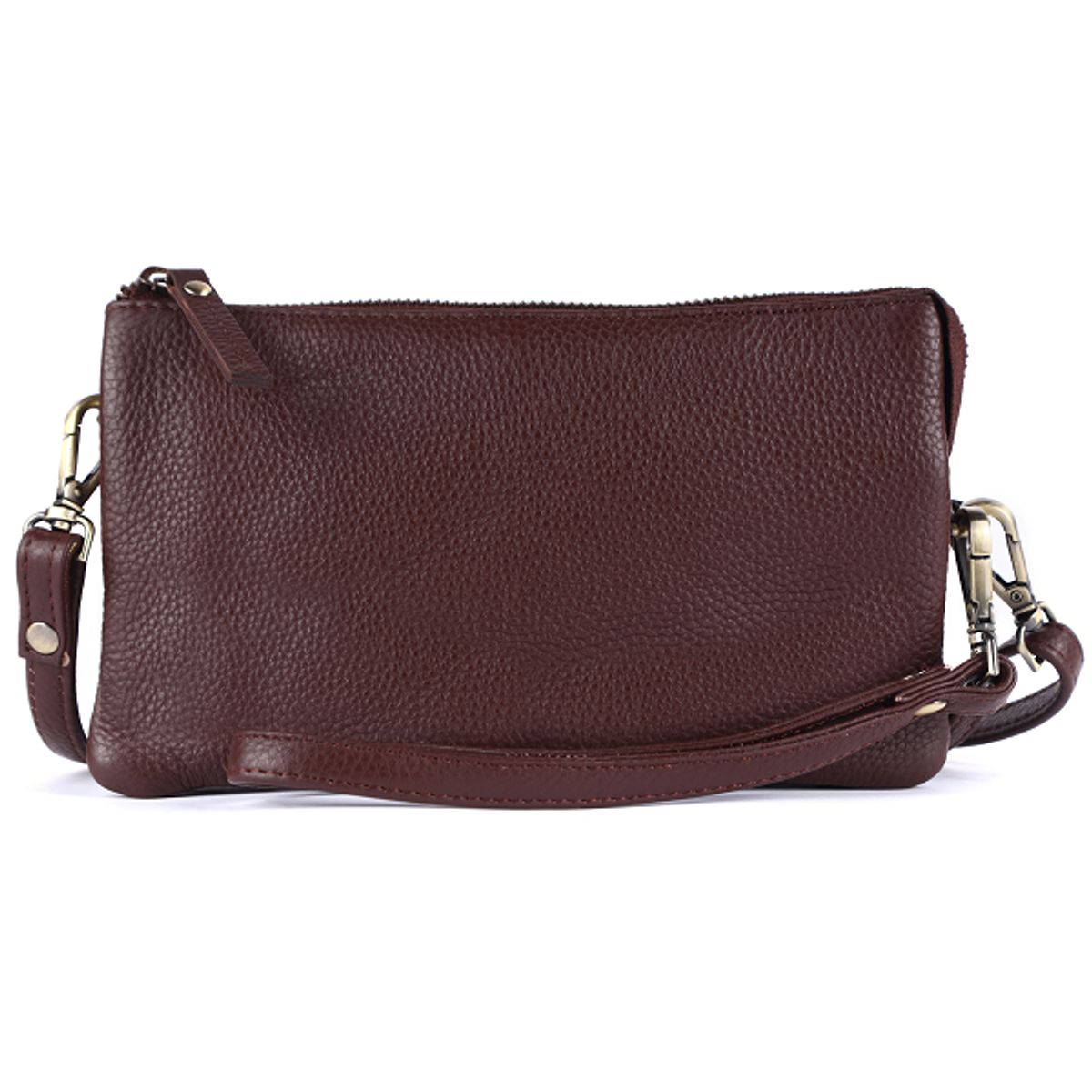 Bugundar Vestermarie Clutch Brun 782-50